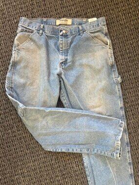Vintage blue denim jeans, Size 34"
